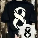 200g メンズ・レディース Tシャツ レトロなチェック柄 クラシックで流行り廃りのないレトロなスタイリングを演出