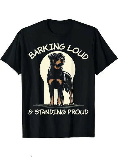 200gのブラックTシャツは、ロットワイラー犬の特徴をアピールしています。ロットワイラーは獰猛で忠実な犬種で、作業犬としてよく使われる。コットン素材で着心地がよく、通気性も抜群。 200gのブラックTシャツは、ロットワイラー犬の特徴をアピールしています。ロットワイラーは獰猛で忠実な犬種で、作業犬としてよく使われる。コットン素材で着心地がよく、通気性も抜群。