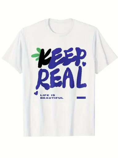 トレンドTシャツのテキストがプリントされた200グラムの白いTシャツは、 「それを維持し、良い人生を生きる 」というコンセプトを伝え、ストリートのスタイル、個性、流行の追求に適しており、群衆の態度と識別し、素材は綿であり、若々しい活力と肯定的な価値観を示す。 トレンドTシャツのテキストがプリントされた200グラムの白いTシャツは、 「それを維持し、良い人生を生きる 」というコンセプトを伝え、ストリートのスタイル、個性、流行の追求に適しており、群衆の態度と識別し、素材は綿であり、若々しい活力と肯定的な価値観を示す。
