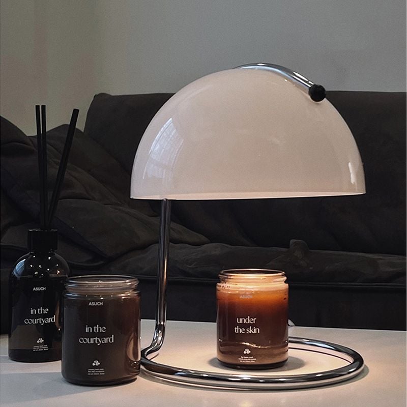 アロマセラピー溶解ワックスランプ家庭用テーブルランプナイトライト時限式キャンドル溶解ランプキャンドルウォーマーインテリア