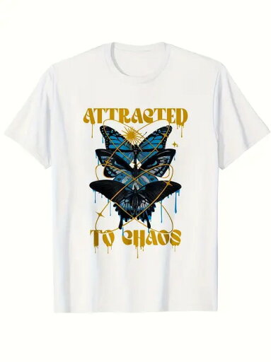 200グラムの白いTシャツは、パターンが多層カラフルな蝶と芸術的な装飾的な要素であり、ユニークな、奔放なスタイルの追求を伝えるために、衣類のテーマのトレンド、芸術、個性表現に属し、創造的なアートプリントTシャツのスタイルです。 200グラムの白いTシャツは、パターンが多層カラフルな蝶と芸術的な装飾的な要素であり、ユニークな、奔放なスタイルの追求を伝えるために、衣類のテーマのトレンド、芸術、個性表現に属し、創造的なアートプリントTシャツのスタイルです。