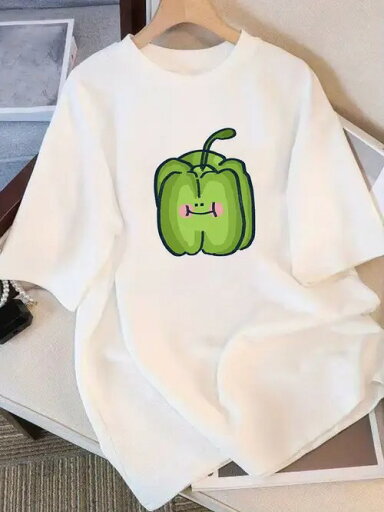 200gは笑顔、チークがあり、スタイルが可愛く、趣味があります)白の半袖Tシャツは、カジュアルなファッションアイテムで、アニメのテーマ、ゆったりしたバージョン、日常の服装などの特徴に関連することができ、青春の活力とかわいいスタイルを見せるのに適しています。 200gは笑顔、チークがあり、スタイルが可愛く、趣味があります)白の半袖Tシャツは、カジュアルなファッションアイテムで、アニメのテーマ、ゆったりしたバージョン、日常の服装などの特徴に関連することができ、青春の活力とかわいいスタイルを見せるのに適しています。