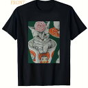 200g背景とフローラルデザインプリントのボーダーキャットTシャツ、100%コットン、カジュアル快適、普段着やギフトに最適、半袖001(4)