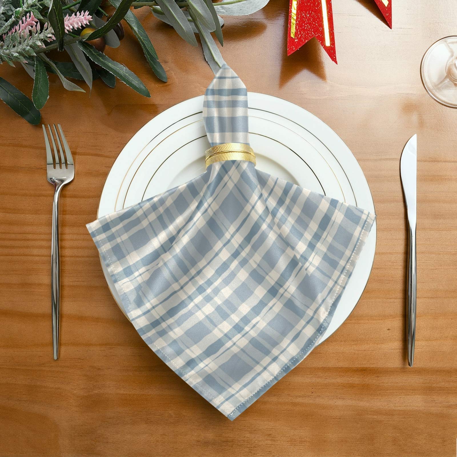 給食ナフキン 小お弁当クロスホテル 業務用 家庭用 可愛い かわいい チェック柄 格子柄(1-105