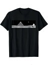 200グラム黒Tシャツ、パターンは創造的な合成画像です:月の表面、宇宙飛行士、ピラミッド、スタイルSF、ファンタジー、宇宙の想像力を伝えるために、さまざまな空間と時間の要素の融合、SFファン、創造的な摩耗の愛好家に適した神秘的な文化、、素材は綿です。(4)