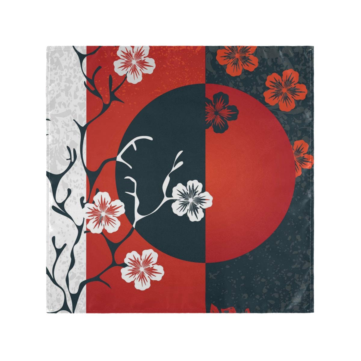 給食ナフキン 50.5*50.5CM ランチクロスホテル和風 和柄 さくら 桜(1-989)