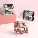 Diyドールハウスミニチュアキットロマンチックな木製の家のおもちゃ10代の若者のための最高の誕生日プレゼント