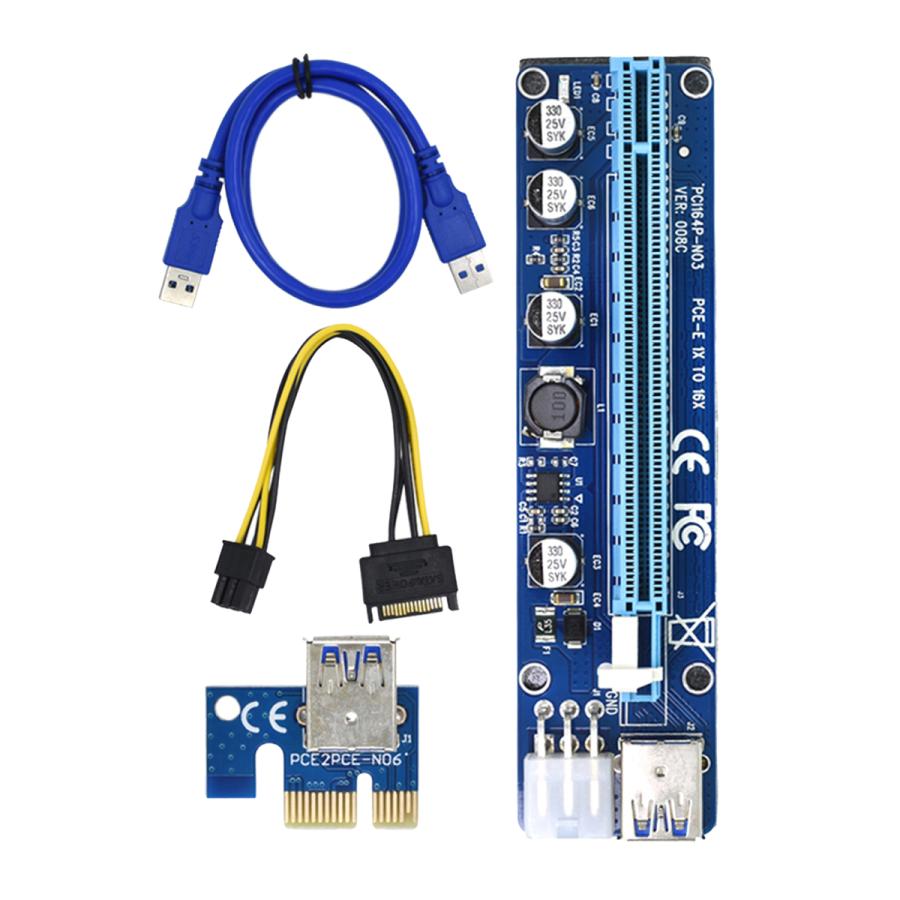 VER007 pci-e gpu饤007s pci expreusb 3.0 60᡼ȥ륱֥ethereum۶....