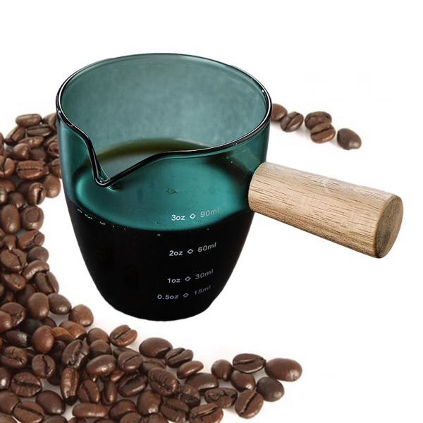 計量ミルクマグ エスプレッソオンスカップ エスプレッソアクセサリー ティーハウス カフェ グリーン