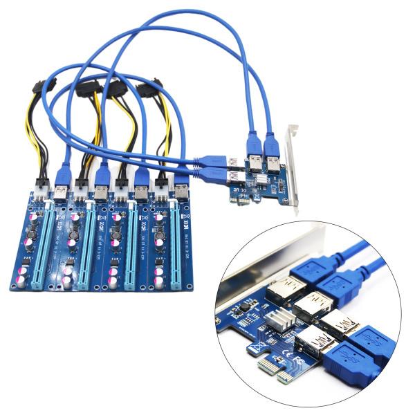 60CM PCI Express1X16X饤ɥץСޥץ饤䡼ɡĹ֥դ15Pin-6