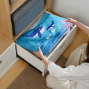 大型オーガナイザー収納袋洋服枕ブランケット収納袋クジラ110L