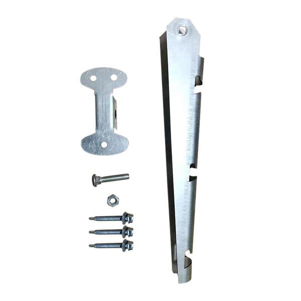 有刺鉄線アーム ボルト付き 有刺鉄線アーム 農場フェンス 牛舎 庭用 30cm