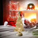 クリスマスツリー ナイトライト オーナメント クリスマスツリー パーティー フェスティバル リビングルーム ホワイト