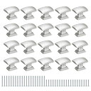 T 20個セットのキッチンキャビネットノブ 1.2