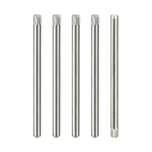 T ダウエルピン 2.5x50mm 304ステンレス鋼 ローレットヘッド フラット面取りエンド ダボピン 木材二段ベッド棚ペグ サポートシェルフ ファスナーエレメント 5本入り T ダウエルピン 2.5x50mm 304ステンレス鋼 ローレットヘッド フラット面取りエンド ダボピン 木材二段ベッド棚ペグ サポートシェルフ ファスナーエレメント 5本入り