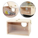 13cm×13cm×25cm 鳥の巣ハウス 鳥の巣箱 インコの巣箱 オカメインコ