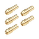 T 真鍮ドリルチャックコレットビット 3 mm 2.5〜3.0mmクランプ範囲 ロータリーツール 5個入り(3)