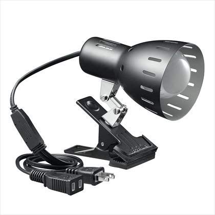 (ヤザワコーポレーション) すずらんクリップライト 口金E26 ブラック