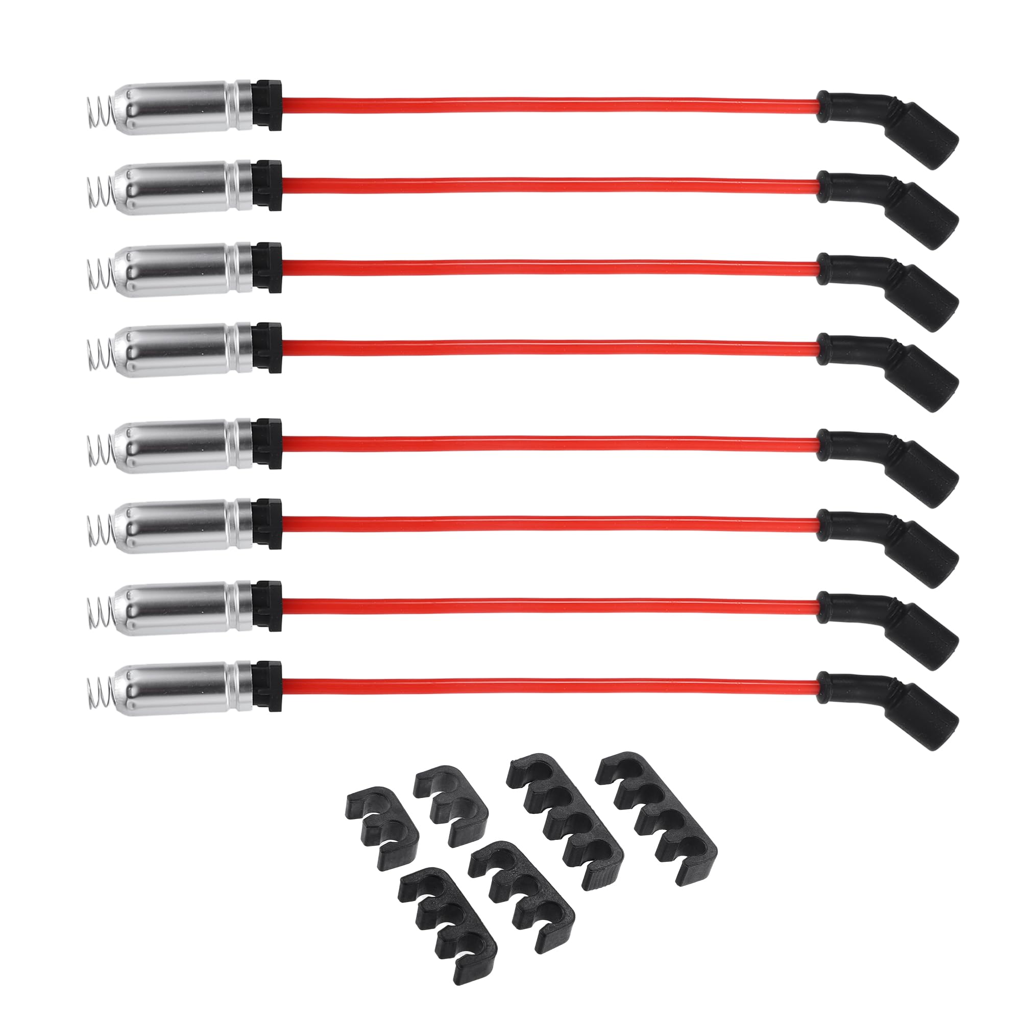 T スパークプラグワイヤー 番号2000208/7831 点火ケーブルの交換 Chevroletに対応 Express 2500 3500に対応 GMCに対応 Envoyに対応 ハマーに対応 8個