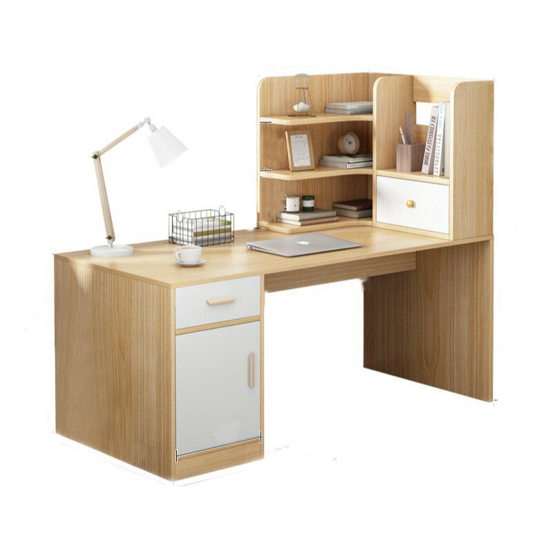 パソコンデスクシンプルホームシンプルl型コーナーデスクデスクデスク本棚組み合わせ寝室コーナー学習デスク [2]