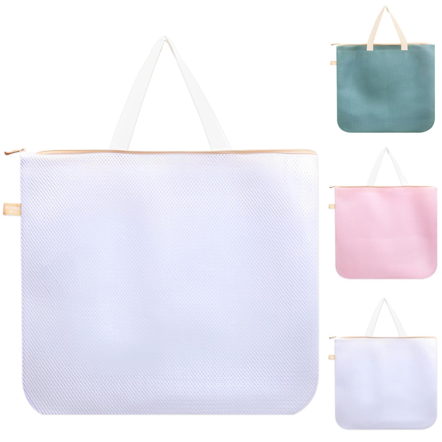 ランドリーバッグ 洗濯バッグ 洗える 実用的 おしゃれ かわいい 大容量 使いやすい (グリーン)