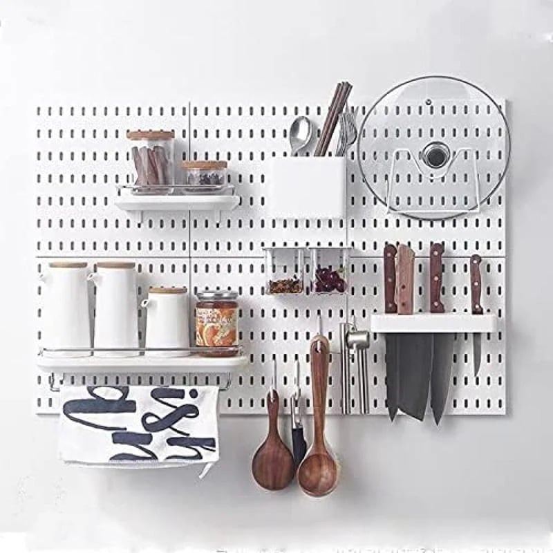キッチンツールスタンド まな板スタンド タワー 浮かせる収納 簡単取り付け スパイスラック プレート ..