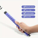 フィッシングロッド、自転車、バドミントン、テニスのグリップ用の4枚入りPUファブリックハンドルバーテープ - 滑り止め通気性汗取りバンド、耐水性、丈夫で快適なスポーツハンドル用吸汗ラップ