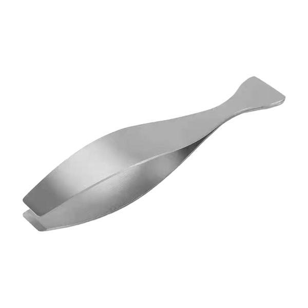 ニンニクの皮むき器 骨と鱗を取り除くための魚の骨ピンセット プライヤー キッチン用品 ニンニクの皮むきツール ステンレス鋼