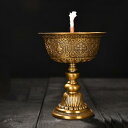 キャンドルホルダースタンド仏バターランプホルダーライト家の装飾工芸品ギフト