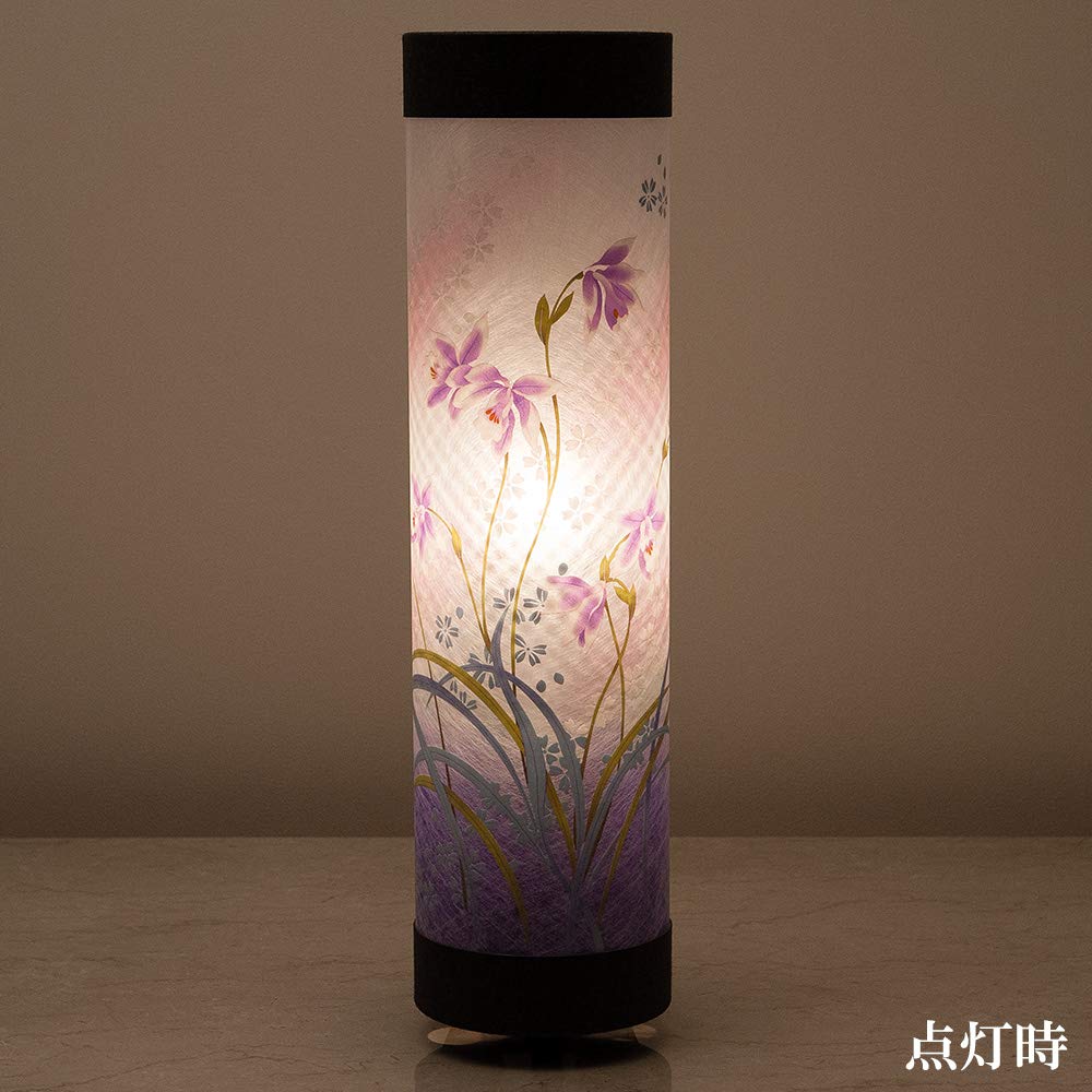 盆提灯 盆ちょうちん 回転行灯 夢想の灯り1号 U201-2 一対セット(2個)◆高さ51cm×巾13cm◆ 置き提灯 証明書付