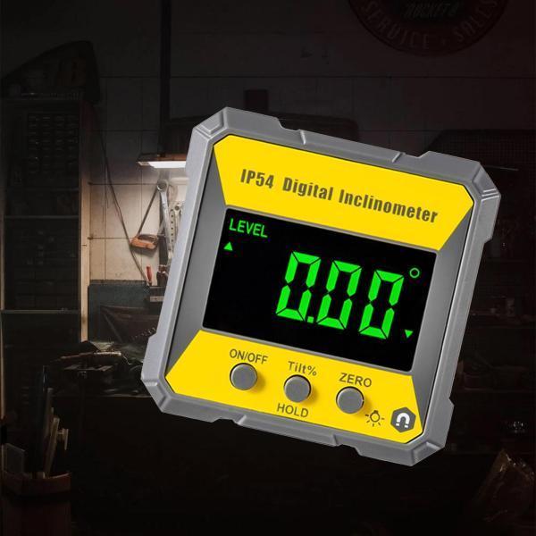 デジタルレベルゲージ4x90°測定精度±0.2°（0〜360°）配管工用