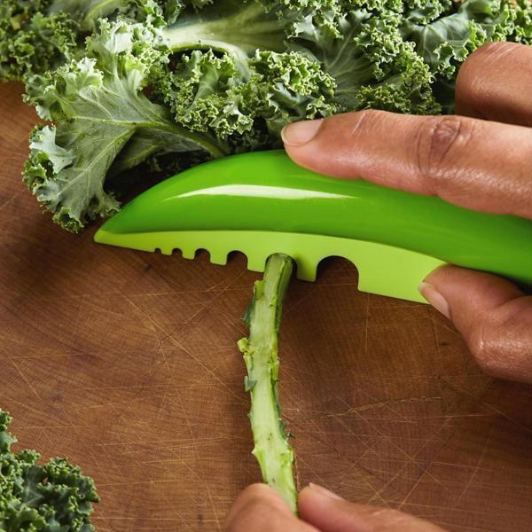 野菜用ハーブストリッパーコームシェイプキッチン用品マニュアルパセリケール