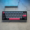 173キーキーキャップセット、Cherry MX MX用ダブルショットキーキャップCherryプロファイルキーボード用クローンスイッチ104