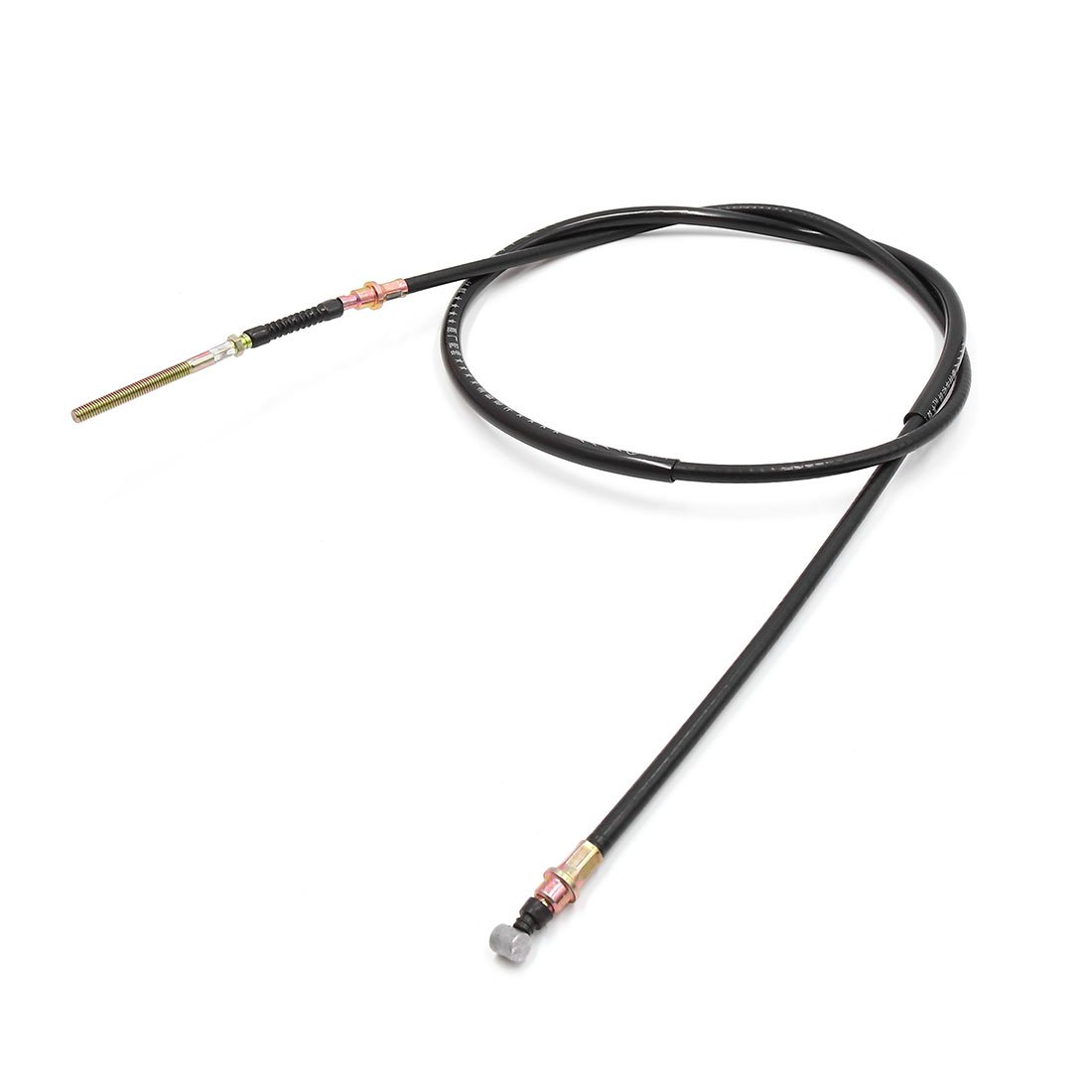 Tオートバイフロントブレーキケーブル スクーターフロントブレーキワイヤー ブラック Hondaに対応 WH125