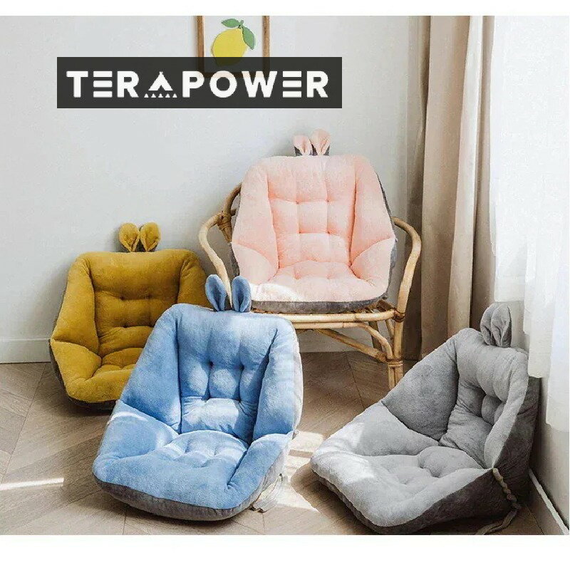 新作 商品座椅子 クッション 背もたれ付き クッション 椅子 チェアクッション 座布団 韓国インテリア