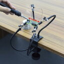 フレキシブルメタルユニバーサルアーム電気アイロンホルダーはんだステーションスタンドクランプベースPCB固定クリップDIYはんだ付け修理用パー