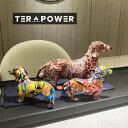 ダックスフント 犬 飾り 置物 大きい 小さい ダックス 玄関 リビング おしゃれ モダン カラフル オブジェ インテリア 動物(3)