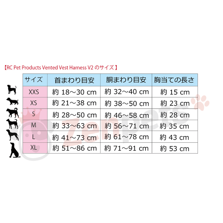 ハーネス胴輪犬用RCPetProductsVentedVestHarnessV2アールシーペットプロデュースサイズ:XS海外直輸入ラズベリーレッドブラックライム