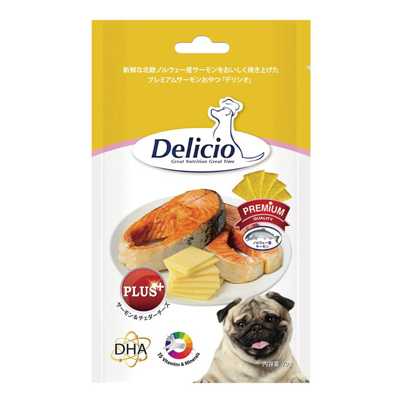 犬用 おやつ Delicio デリシオ プラス サーモン＆チ