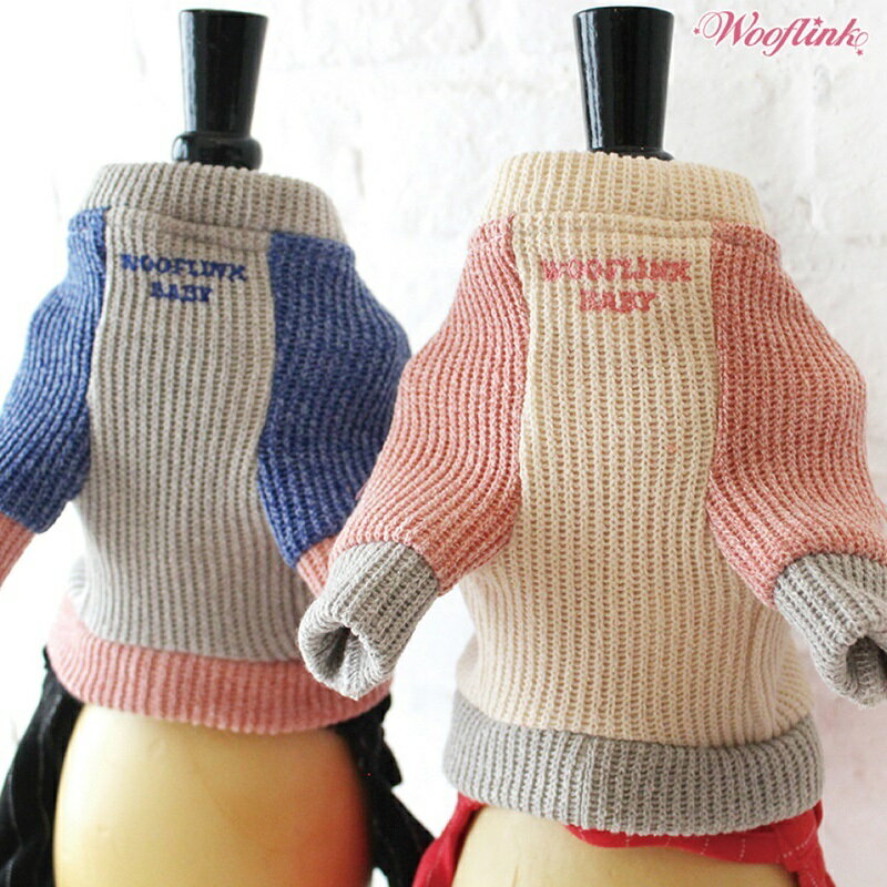 【在庫限り】 犬服 冬服 ニット セーター Wooflink TASSEL FRINGE SWEATER ウーフリンク 小型犬 中型犬