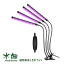 植物育成ライト 植物LEDライト 80電球 USB給電式 植物栽培ランプ 4ヘッド付き タイマー機能 360°グースネック 日照不足解消 植物の各生長段階 観葉植物育成ライト 多肉植物育成ライト 水耕栽培ランプ 室内栽培ランプ 家庭菜園 室内園芸 水草栽培 野菜工場 クリップ式