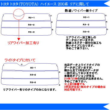 カット済み カーフィルム トヨタ ハイエース 2列目左右1枚窓 200系 専用 リアのみ シルバーリアウィンド一面 バックドア用 リヤガラスのみ 成形 ウインドウ 窓ガラス 紫外線 UVカット 車 車用 フィルム