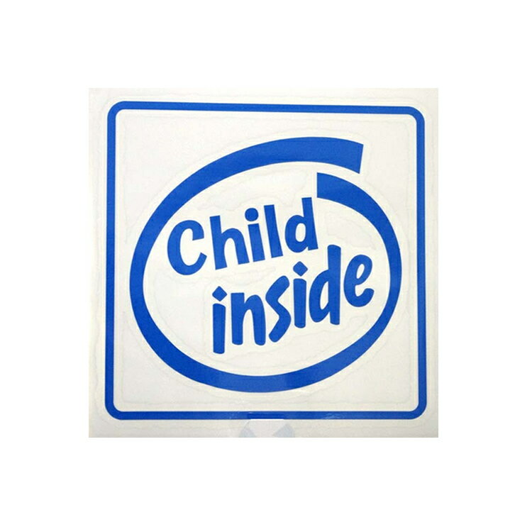 Child inside 子供が乗ってます！ スカ