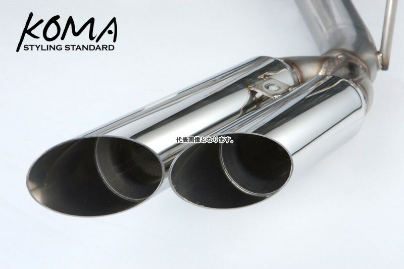 5ZIGEN (��������) �ޥե顼 KOMA SIDE MUFFLER (���ޥ����ɥޥե顼) �ϥ������� ��KR-KDH205V | KR-KDH200K | KR-KDH200V�� [��������] ���󥰥Х� 2.5�ǥ������� 2WD KMST-002