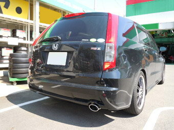 【メーカー直送品】5ZIGEN マフラーカッター HONDA ストリーム RN6 _MC10-16211-003