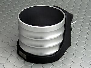 【メーカー直送品】アルカボ ドリンク＆ポケットホルダー/ドリンクホルダー シルバー 左ハンドル（運転..