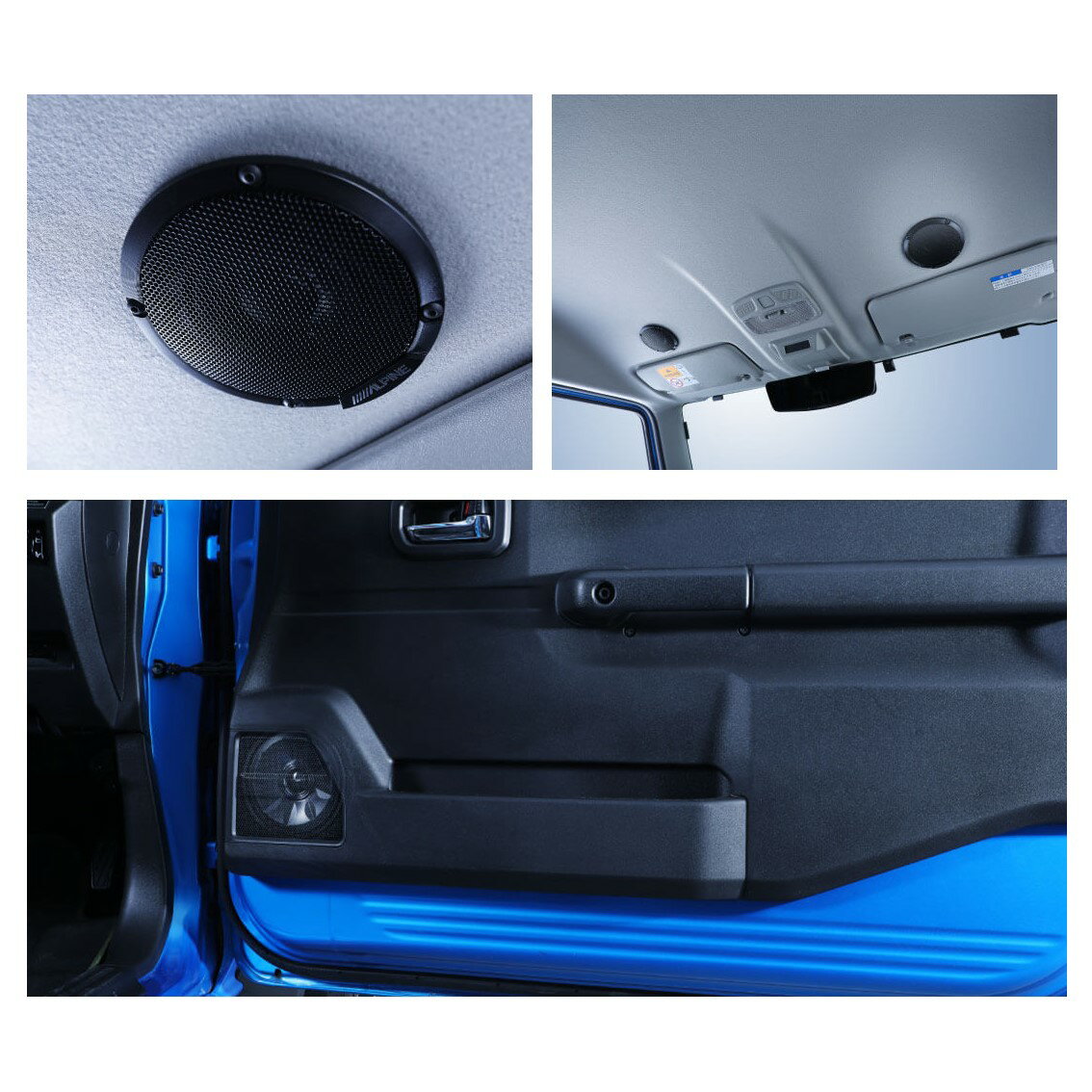 ALPINE(アルパイン) MS-165-JI-64 メティオサウンド【ジムニー/ジムニーシエラ専用/ルーフスピーカー/ドアウーハー】