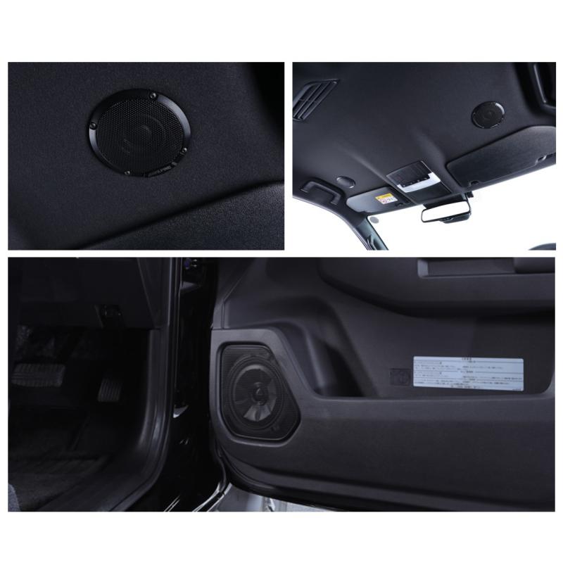 ALPINE(アルパイン) MS-165-TT-LC2-BK メティオサウンド【トライトン専用/ルーフスピーカー/ドアウーハー】