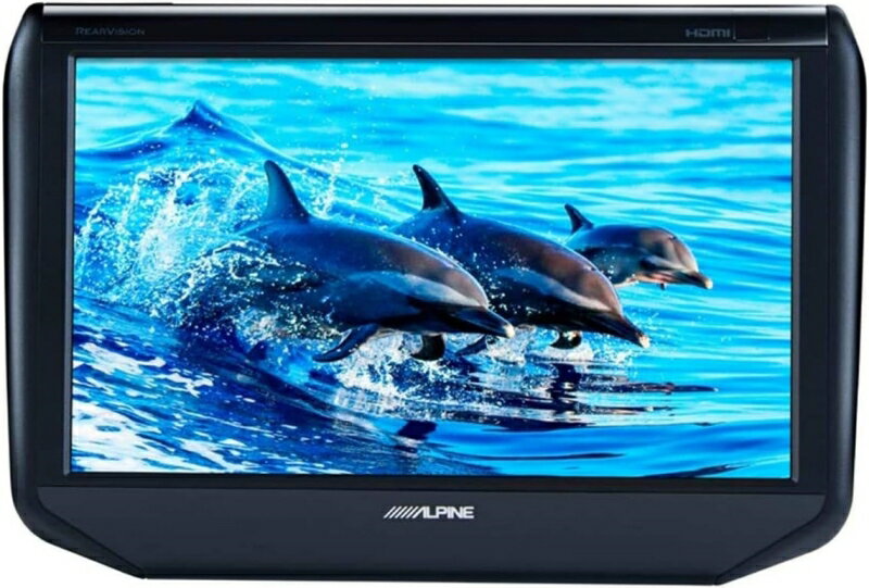 ALPINE (アルパイン)9型WSVGAヘッドレスト取付け型リアビジョン・1台 SSA9S