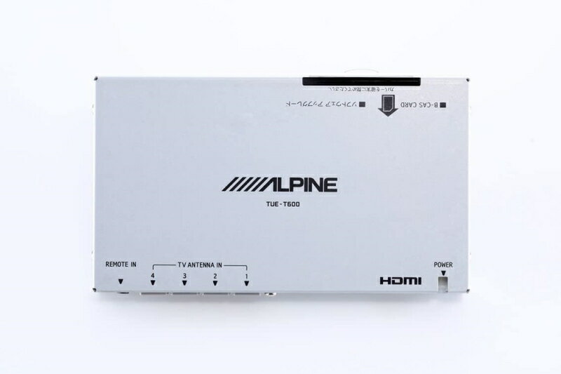 ALPINE (アルパイン)地上デジタルチューナー TUE-T600 【HDMI接続 (フルセグ/ワンセグ) 4×4】
ITEMPRICE